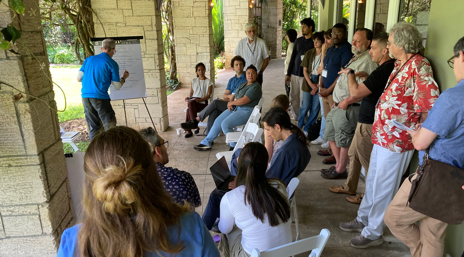 Synthesis breakout group at the 2026 Florida Coastal Everglades LTER All Scientists' Meeting