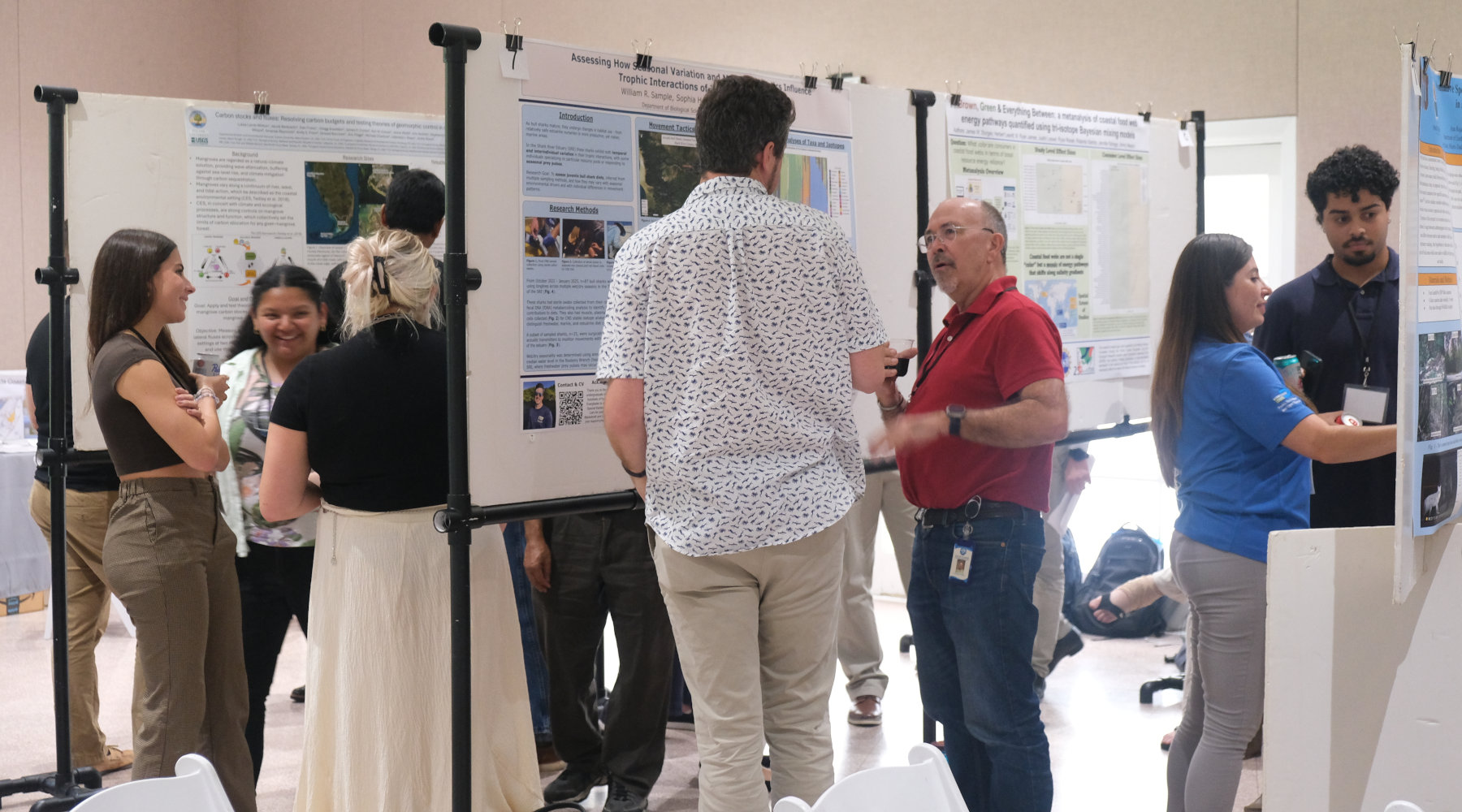 Poster session at the 2026 Florida Coastal Everglades LTER All Scientists' Meeting